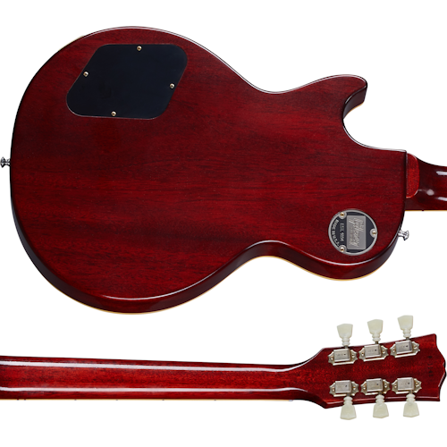 Gibson Custom Shop Murphy Lab 1960 Les Paul Standard Wide Tomato Burst Ultra Light Aged - Wide Tomato Burst LPR60ULWTNH - Jewelry image 4