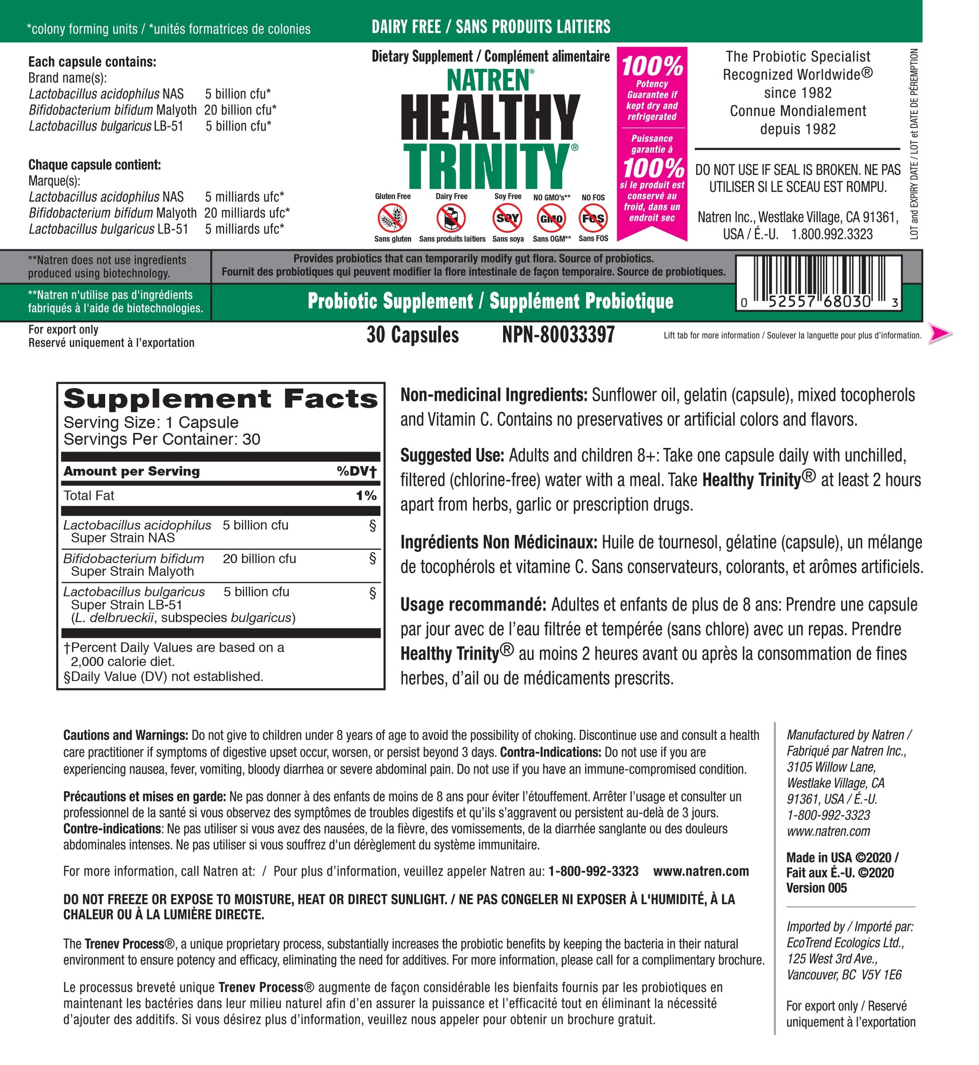 Healthy Trinity Probiotic - Misc image 4