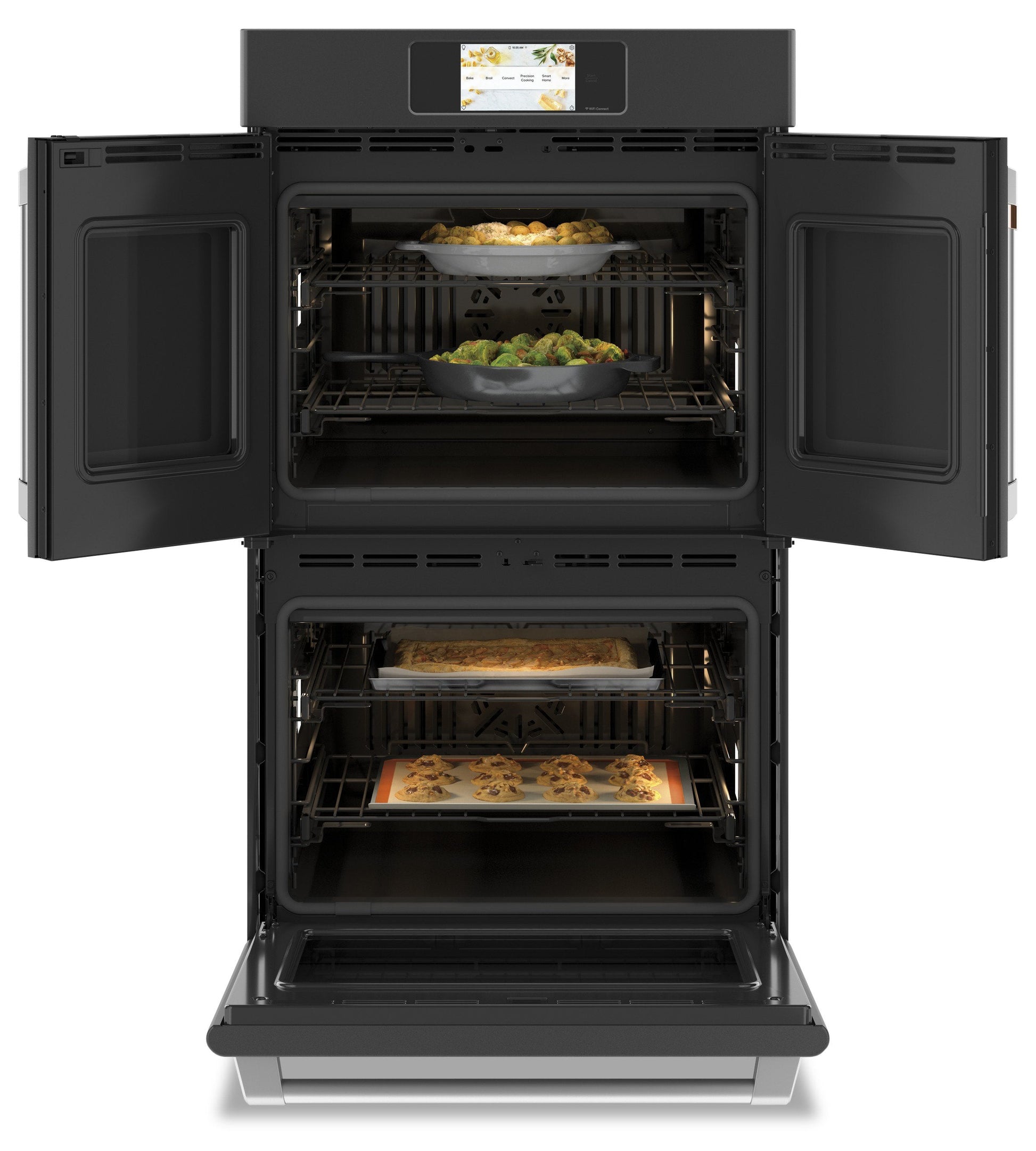 Café Professional Series 30" Smart Built-In French-Door Double Wall Oven - CTD90FP3ND1 | Four mural double intelligent encastré 30 po série Café Professional à portes françaises - CTD90FP3ND1 | CTD90FP3 - Misc image 2