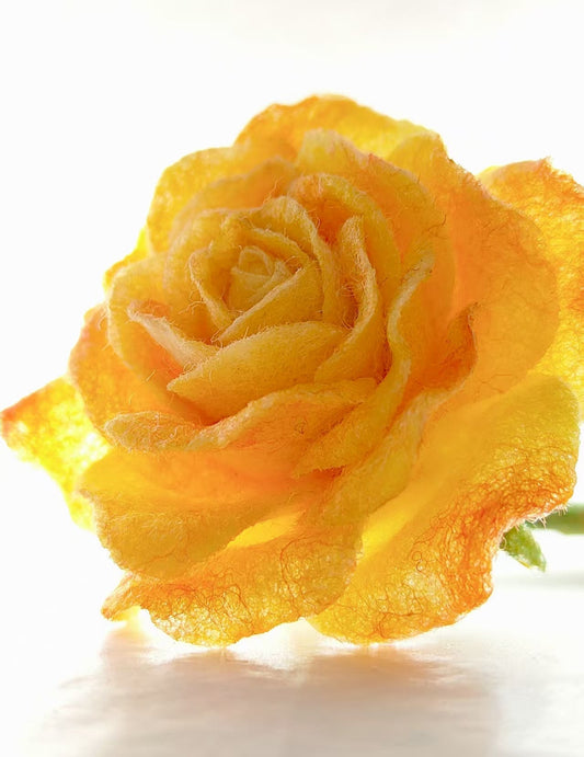 Custom Colour(include single colour or colour gradient) Wool Felt Flower - Misc image 1