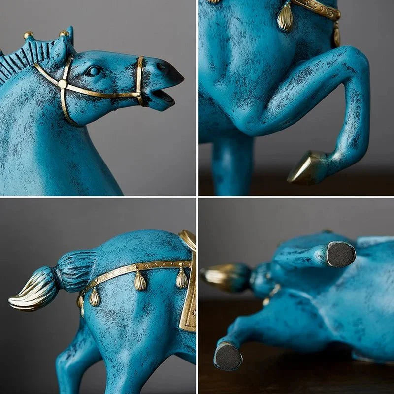 Prosperous Horse Statue - Kitchen & Dining image 9
