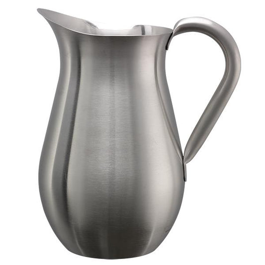 Service ideas 2 Litre Water Pitcher Without Ice Guard, Stainless Steel - Kitchen & Dining image 1