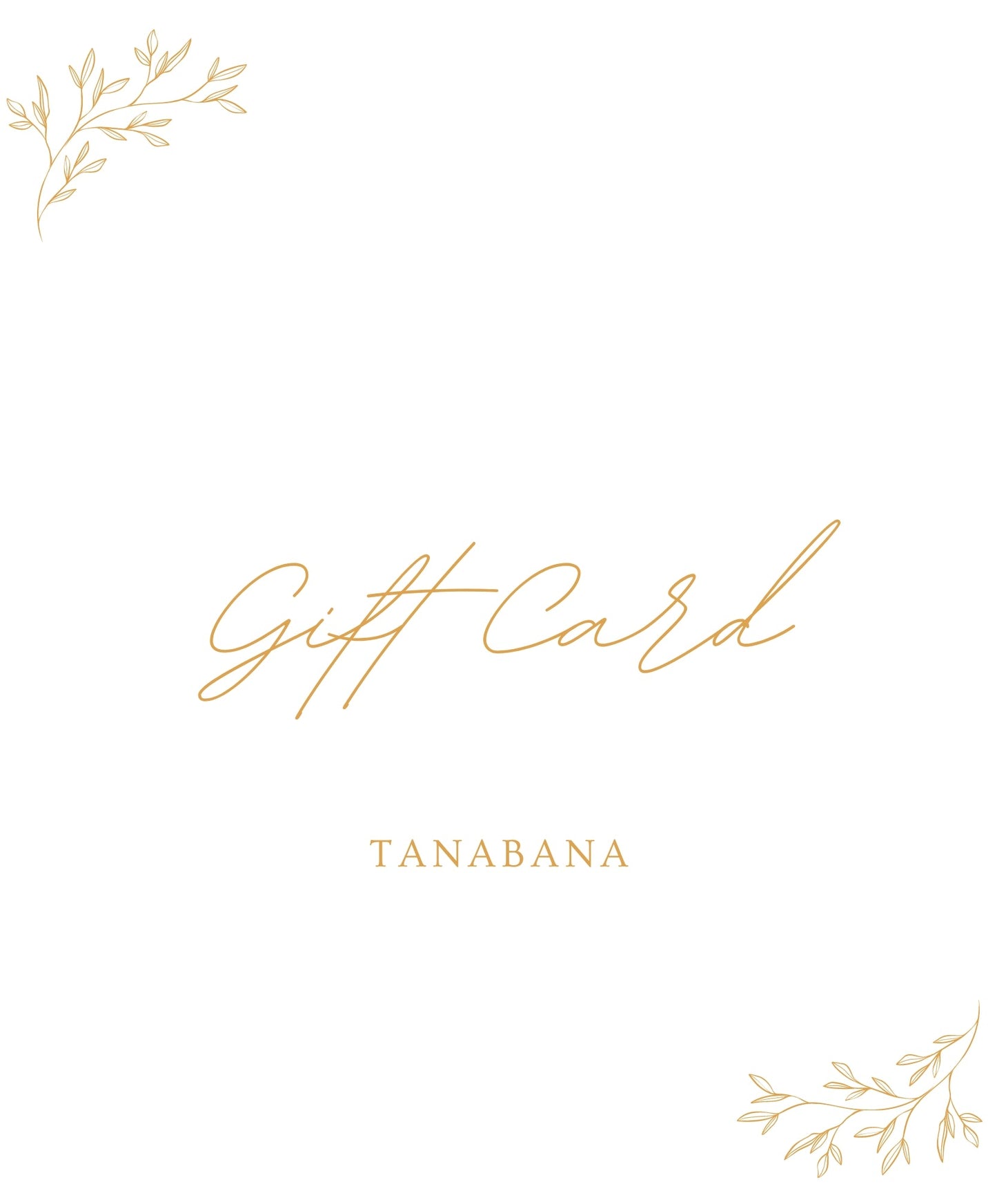 Tanabana Gift Card - Misc image 1