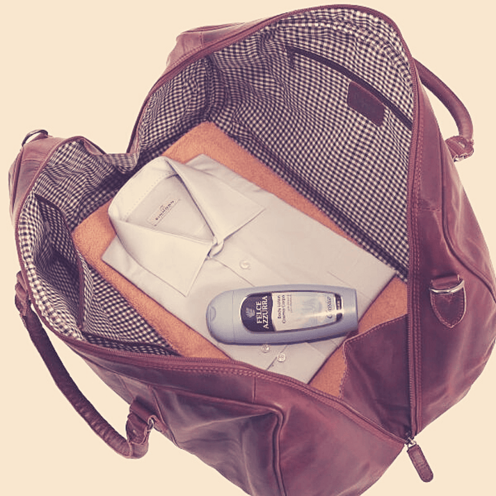 GREENWOOD LEATHER GOODS - LEATHER OVERNIGHT BAG (SANDAL) - Furniture image 5