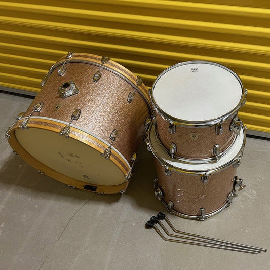 Ludwig Classic Maple 3pcs Champagne sparkles - used/usagé - Misc image 1