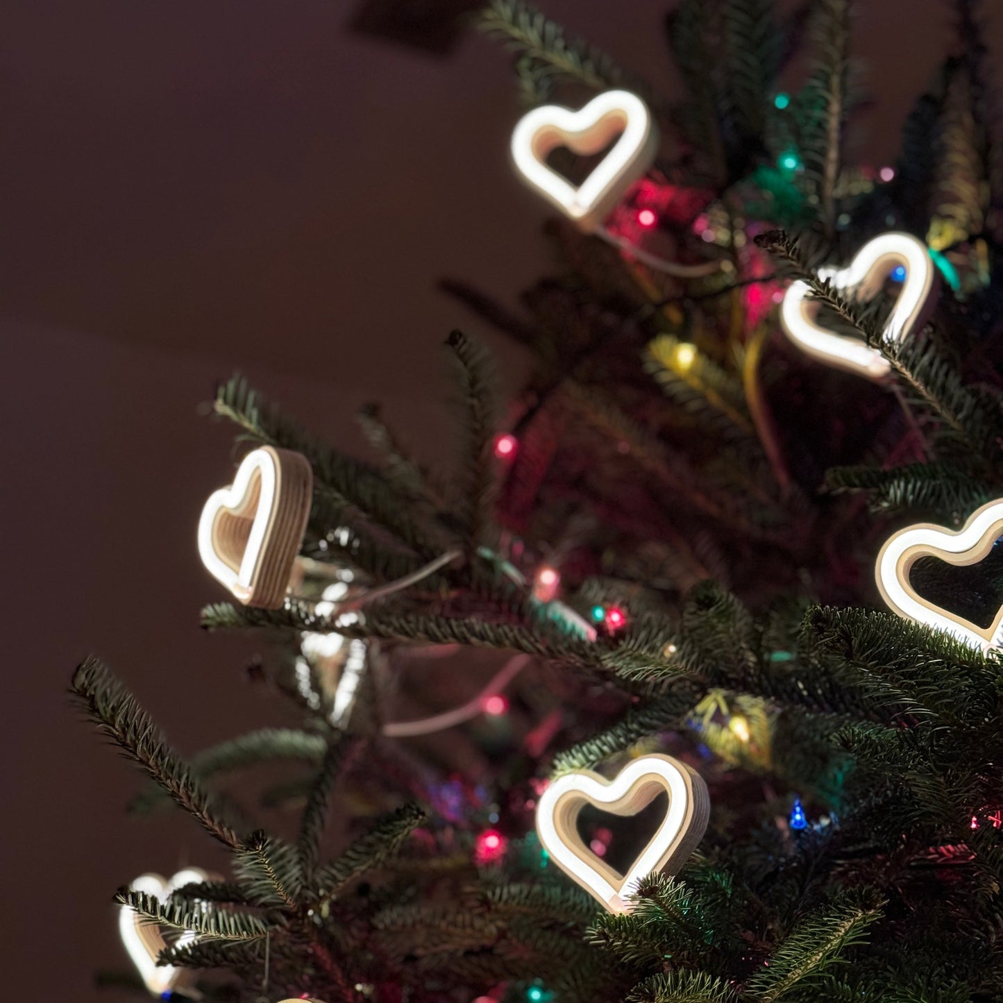 Ornament Neon Heart - Warm White - Gadgets image 6