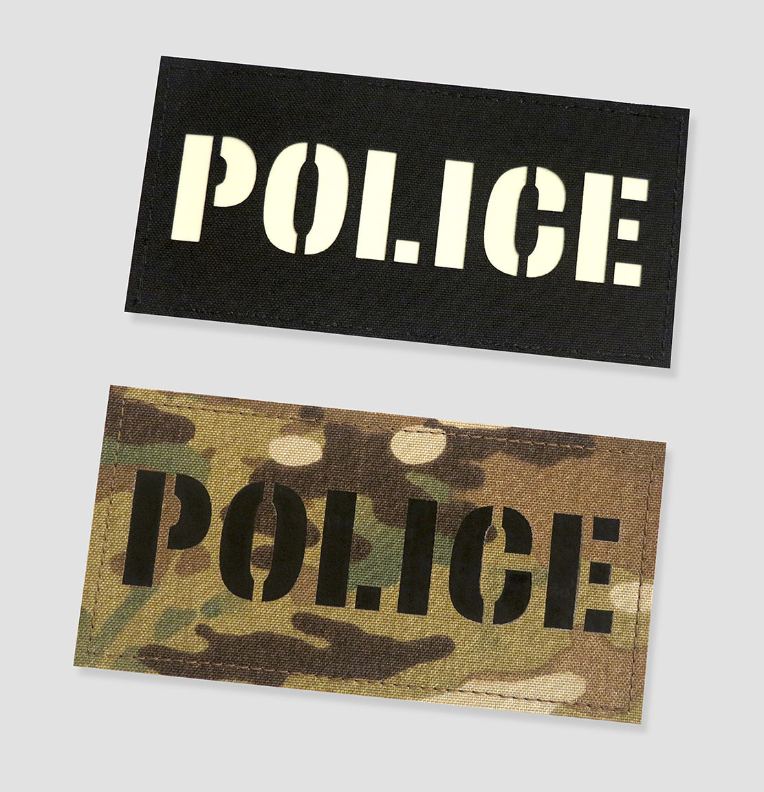 Police Identifier Velcro Patches 6x3 in - Apparel image 2