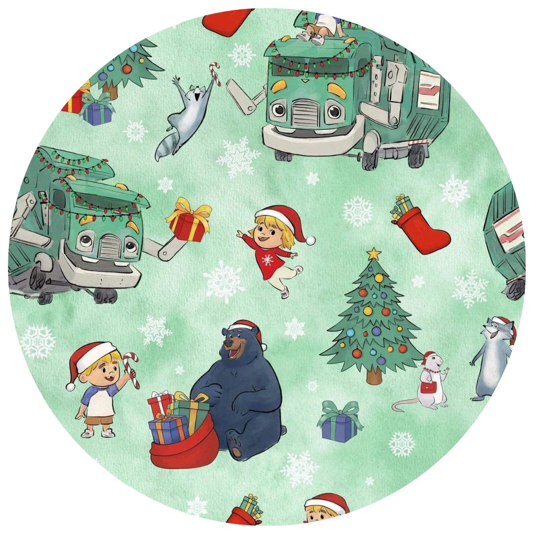 ADULT BLANKIE - A TRASH TRUCK CHRISTMAS - Misc image 2