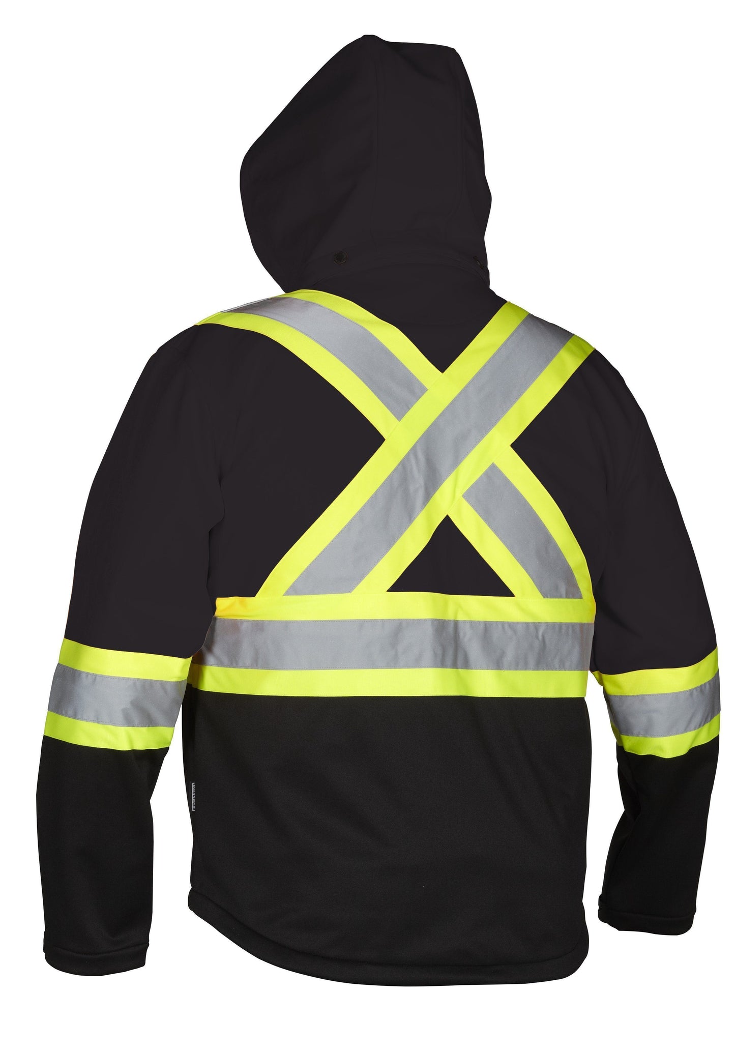 Re-Engineered Hi Vis Safety Softshell Jacket - Apparel image 6