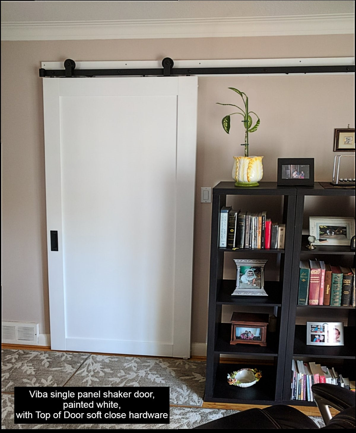 Viba Shaker Panel Barn Door - Kitchen & Dining image 1