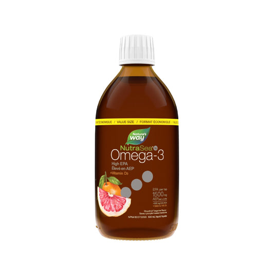 NutraSea hp+D™ (Grapefruit Tangerine) / 16.9 fl oz (500 ml) - Misc image 1