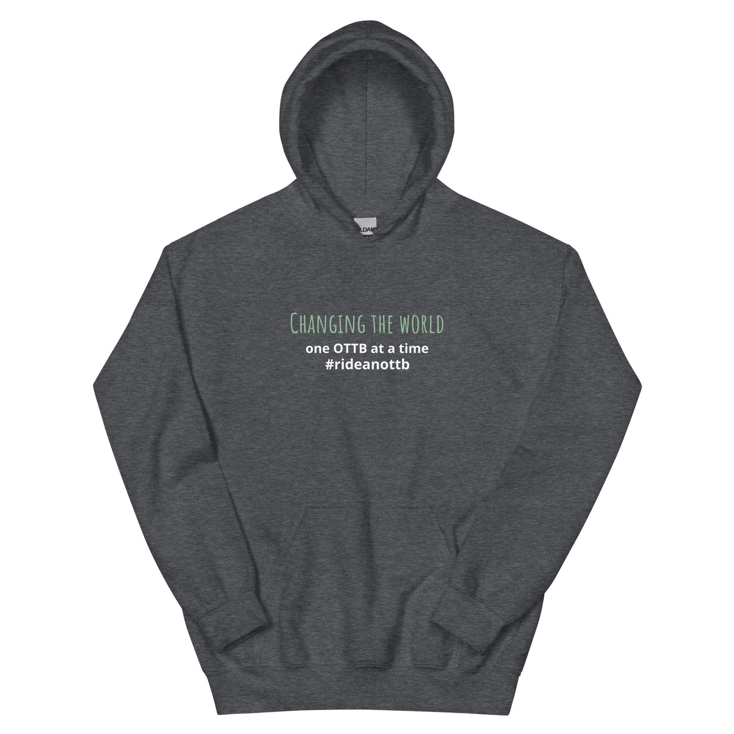 "Changing The World One OTTB at a Time" Unisex Hoodie - Apparel image 5