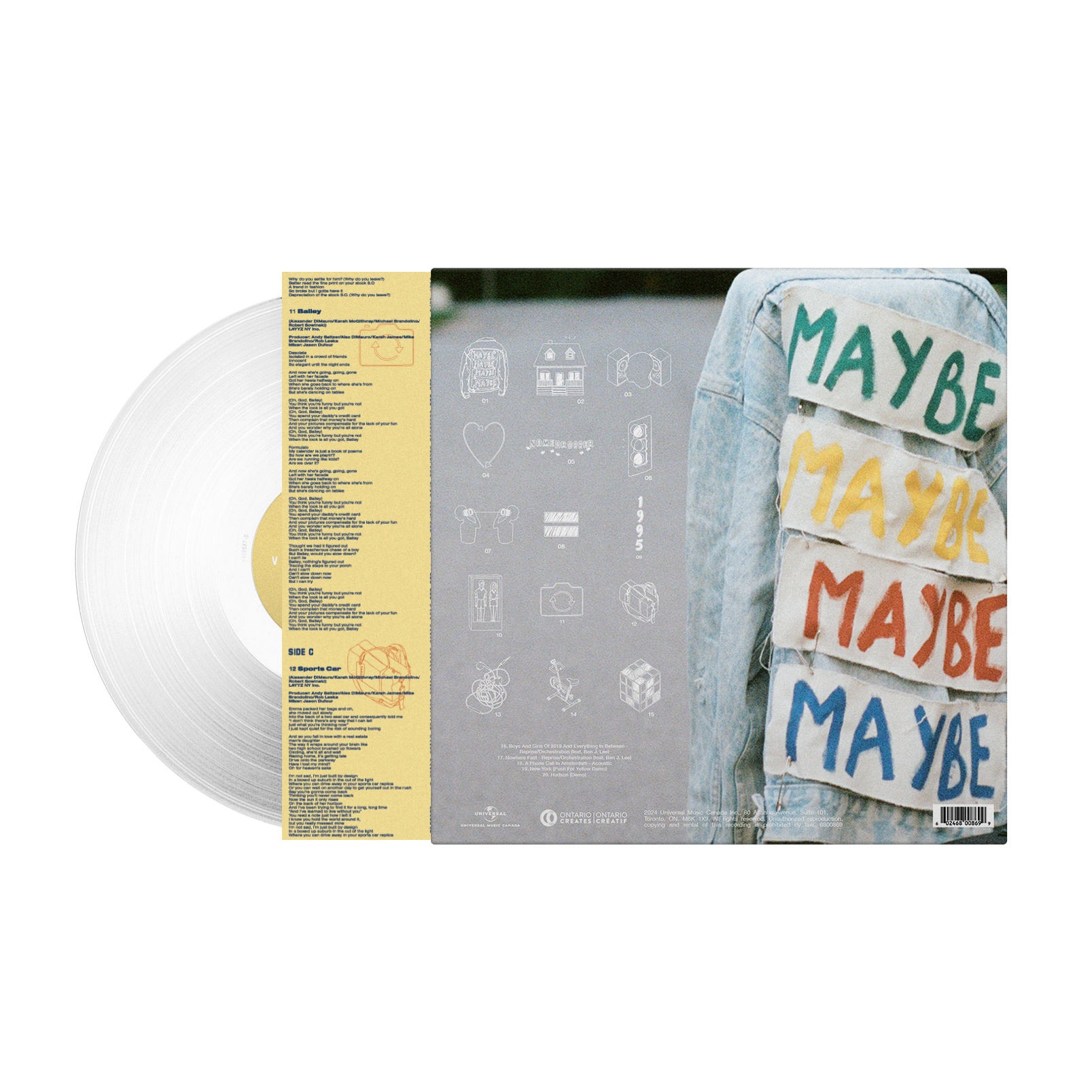Maybe (5 Year Anniversary Edition) 2LP - Misc image 2