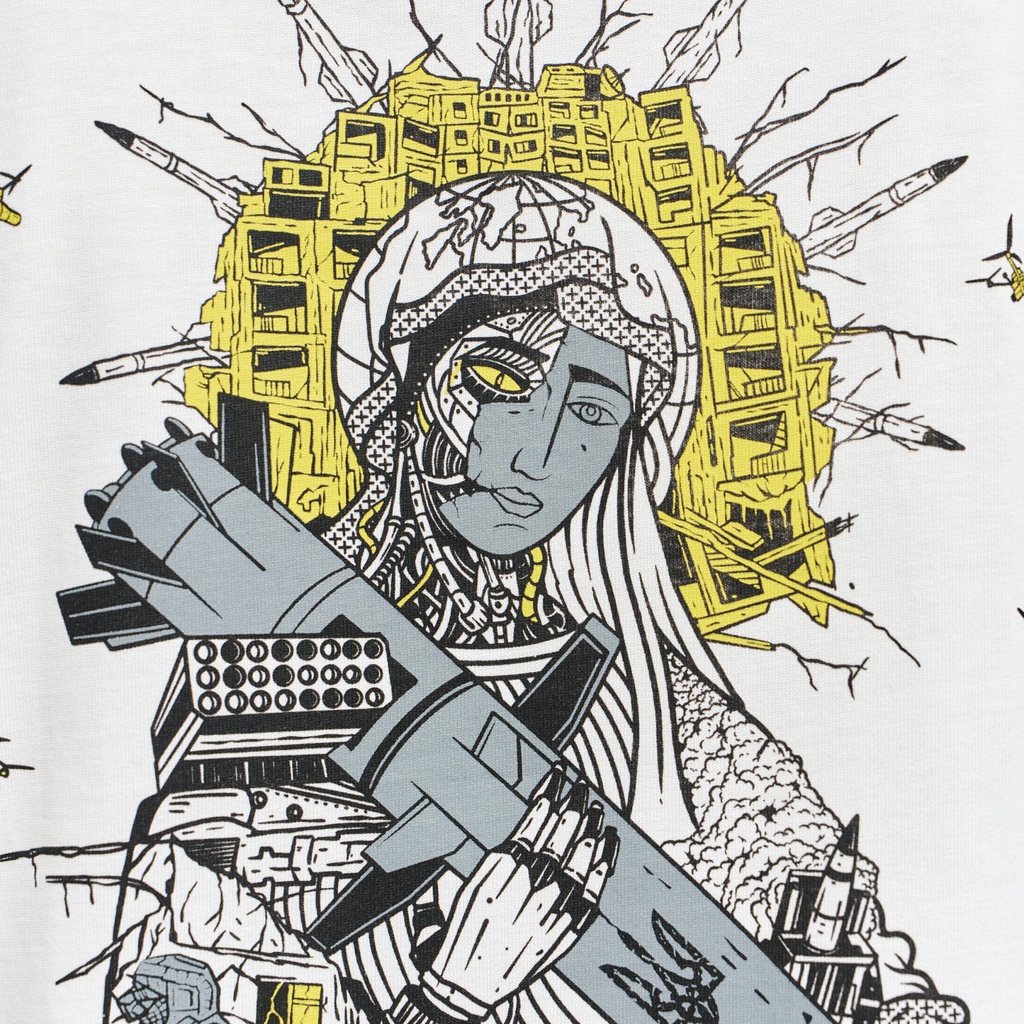 Anthology of Saint Javelin (Limited Edition Variant) - White T-Shirt - Apparel image 6