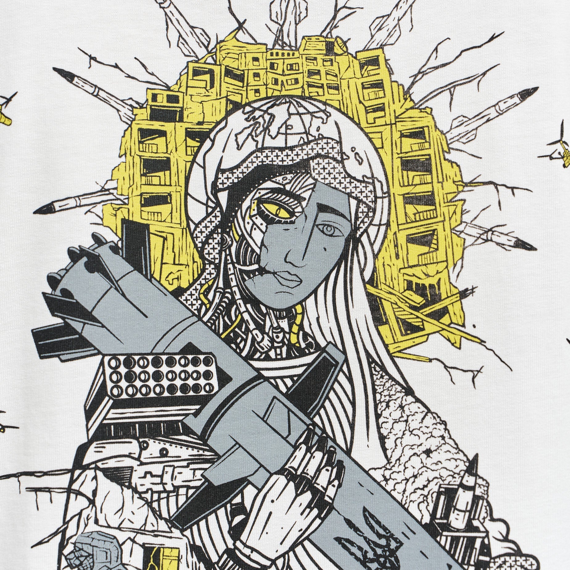 Anthology of Saint Javelin (Limited Edition Variant) - White T-Shirt - Apparel image 6