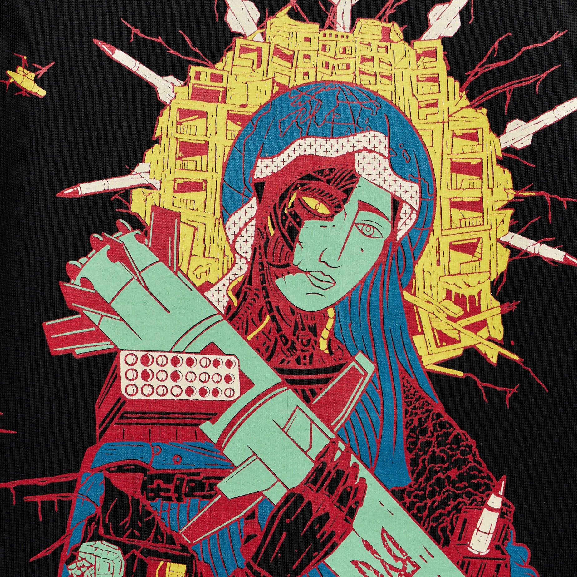 Anthology of Saint Javelin - Black T-Shirt - Apparel image 6