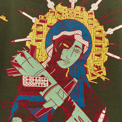 Anthology of Saint Javelin - Green T-Shirt - Apparel image 6