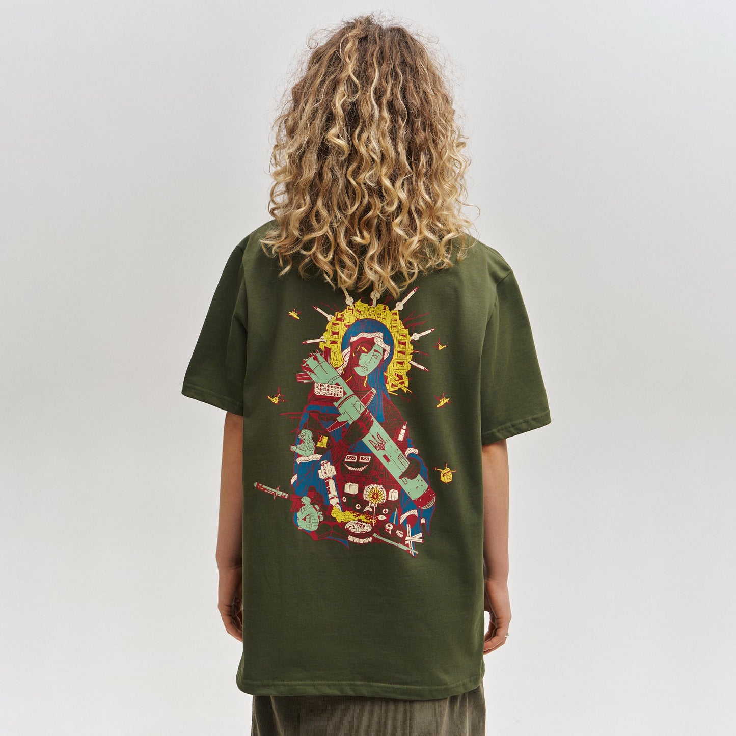 Anthology of Saint Javelin - Green T-Shirt - Apparel image 7
