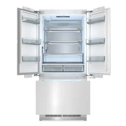 Thor Kitchen 36-Inch French Door Built-In Refrigerator Panel Ready - XRF3619BFP-SS - Kitchen & Dining image 2