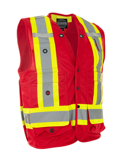 Hi Vis Safety Surveyor's Vest - Apparel image 11