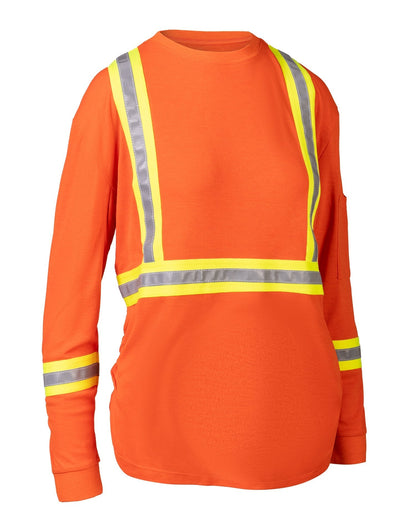 Women's Inherent Flame-Resistant 6.4oz Maternity Long Sleeve T-shirt - Apparel image 1