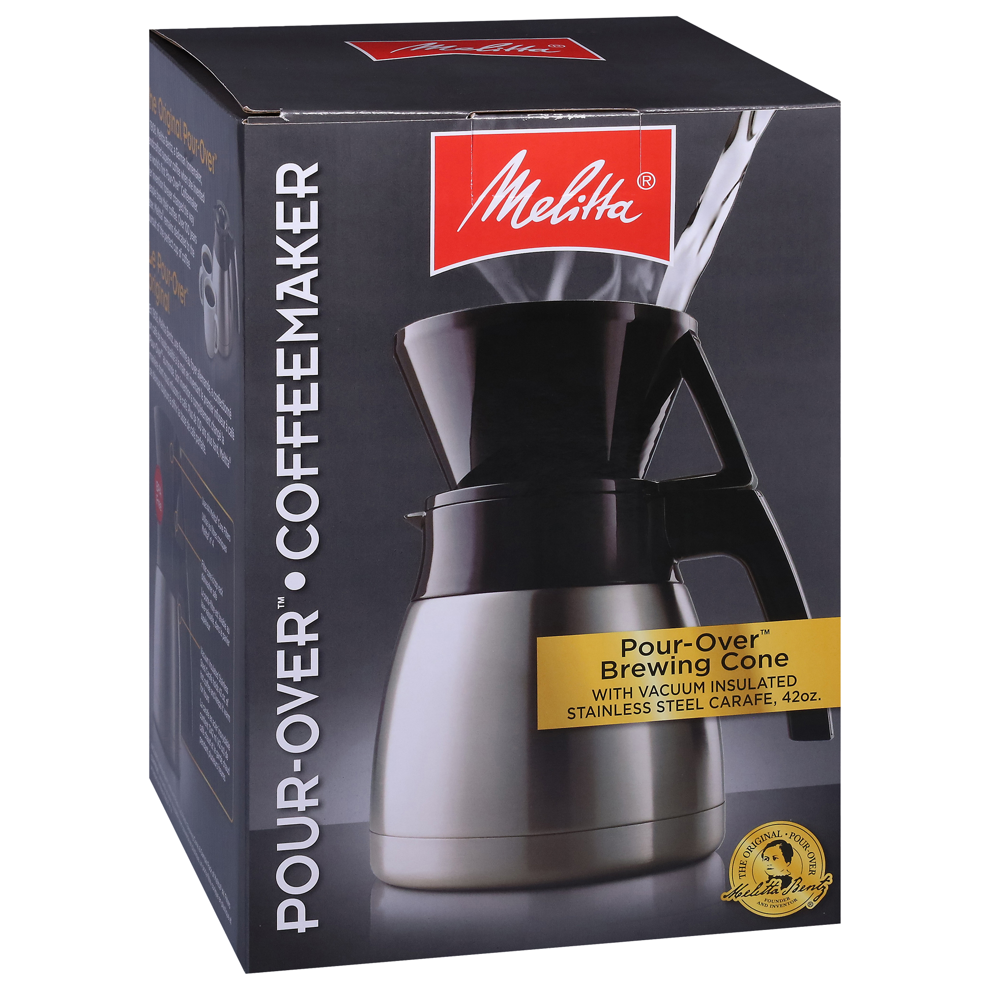 Thermal Pour-Over™ Coffeemaker & Stainless Carafe Set - Misc image 2