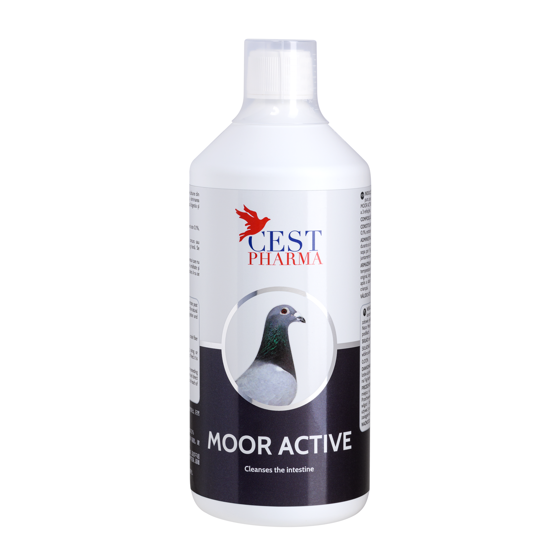 Moor Active - Liquid Charcoal for Birds - 1L - Furniture image 1