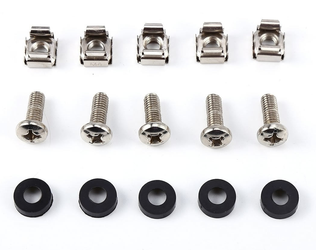 07-6328-100 Cage Nuts & Screws for Network Rack (100 Sets/Bag) - Furniture image 4