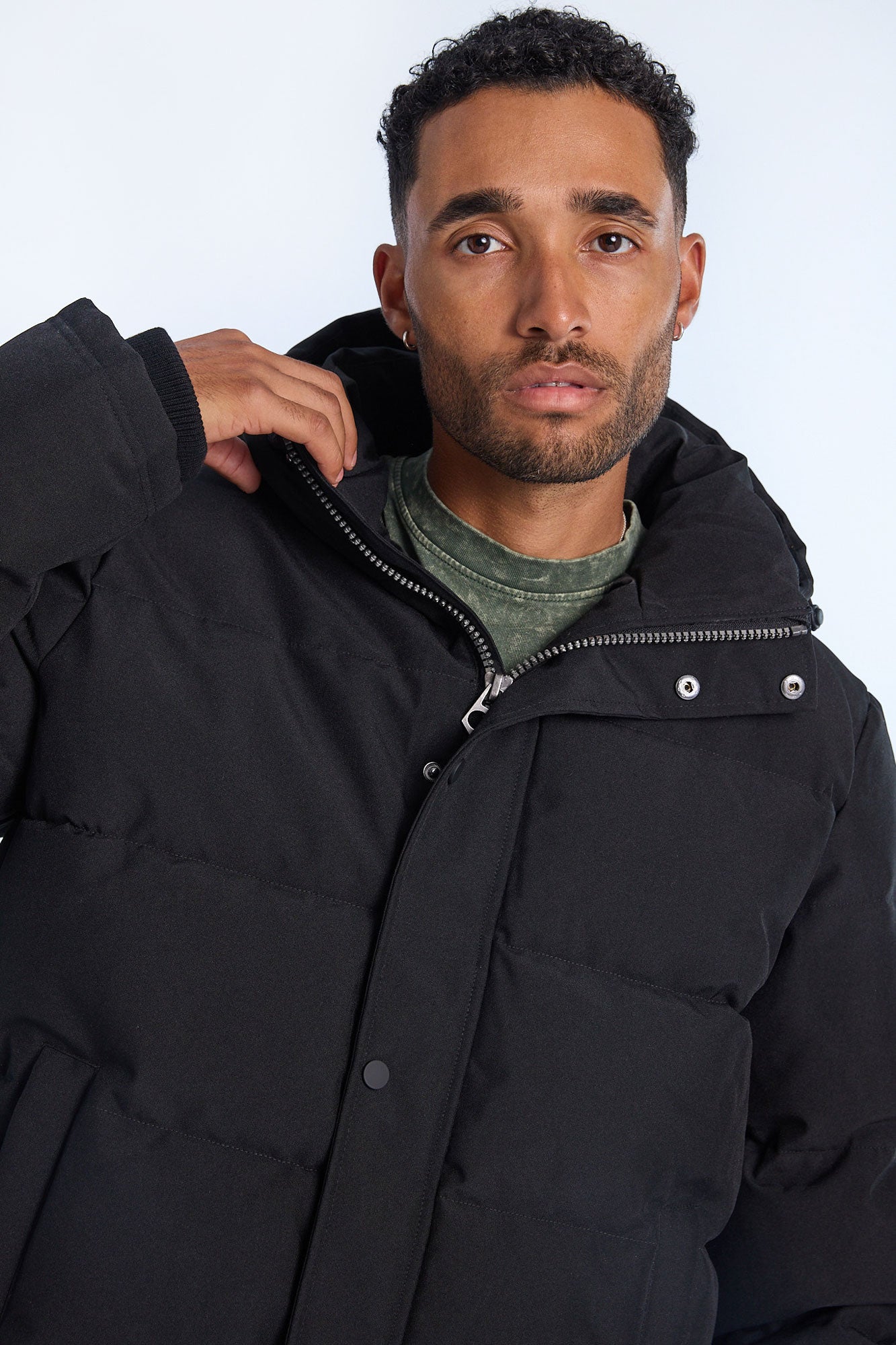 North Western Hooded Puffer Jacket - Apparel image 3