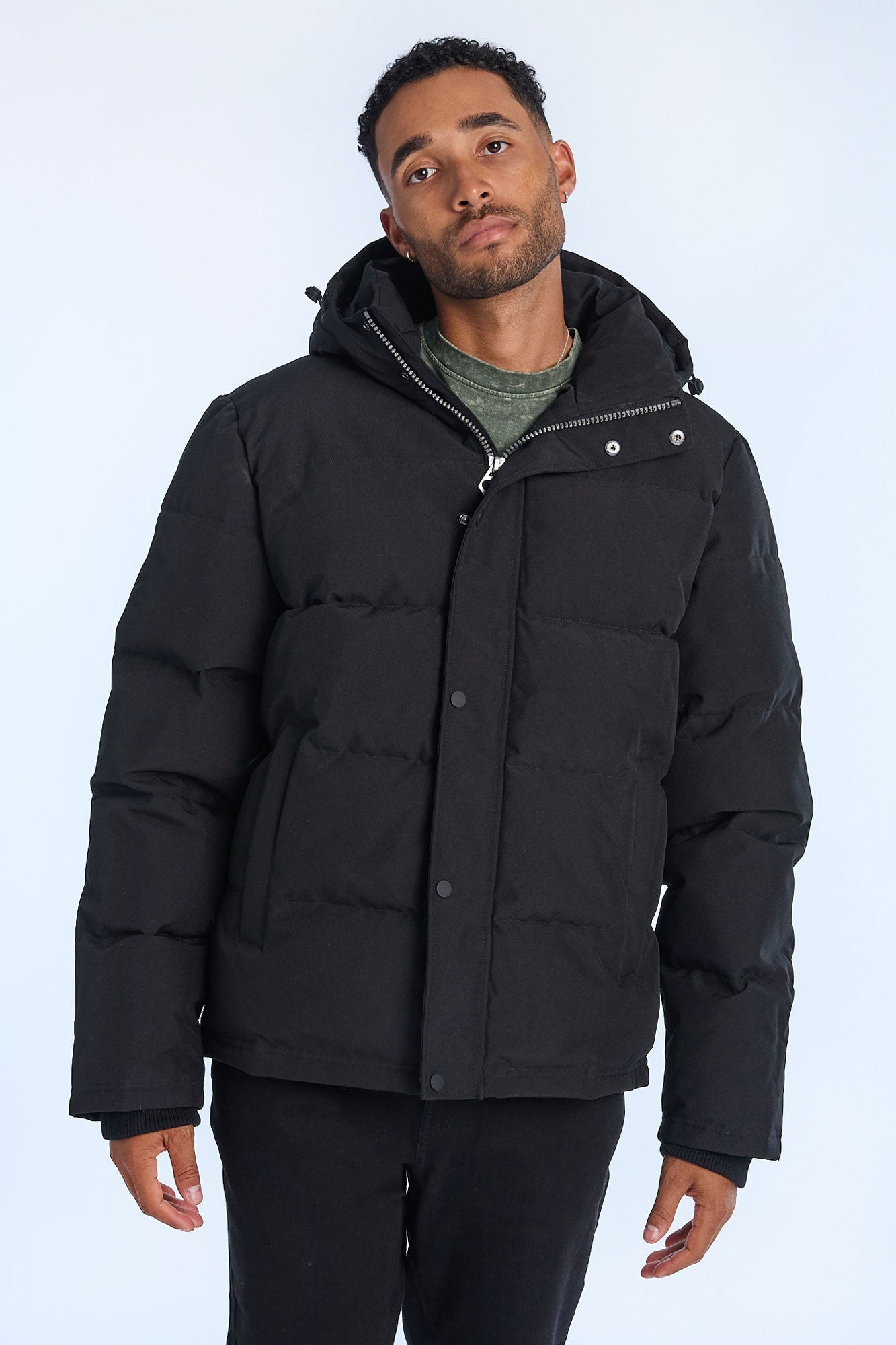 North Western Hooded Puffer Jacket - Apparel image 2