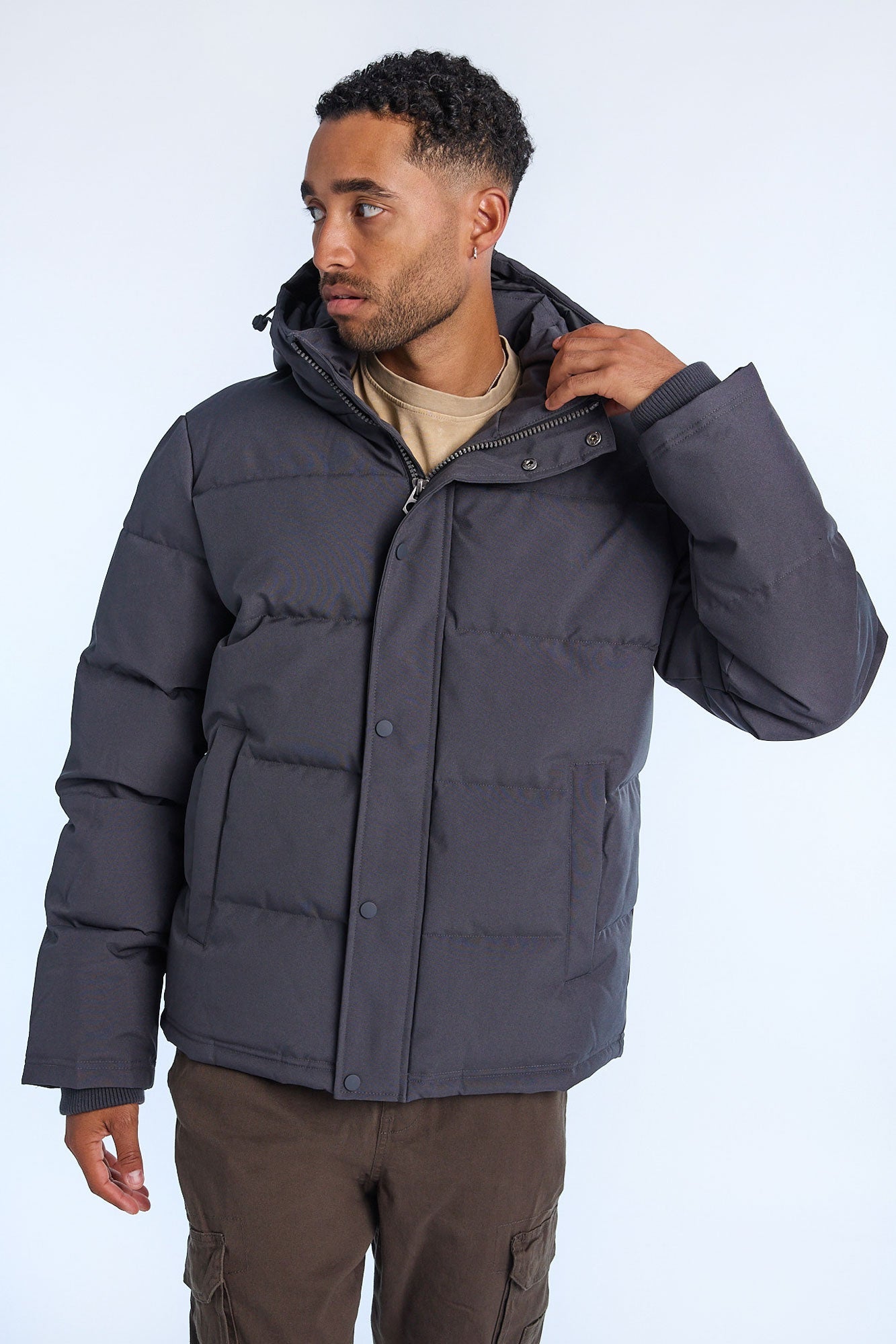 North Western Hooded Puffer Jacket - Apparel image 6