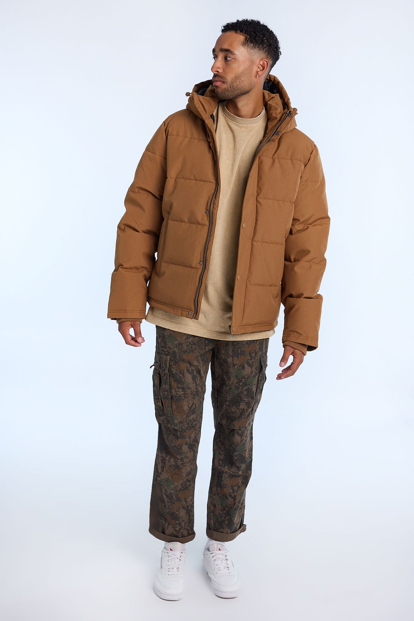 North Western Hooded Puffer Jacket - Apparel image 13