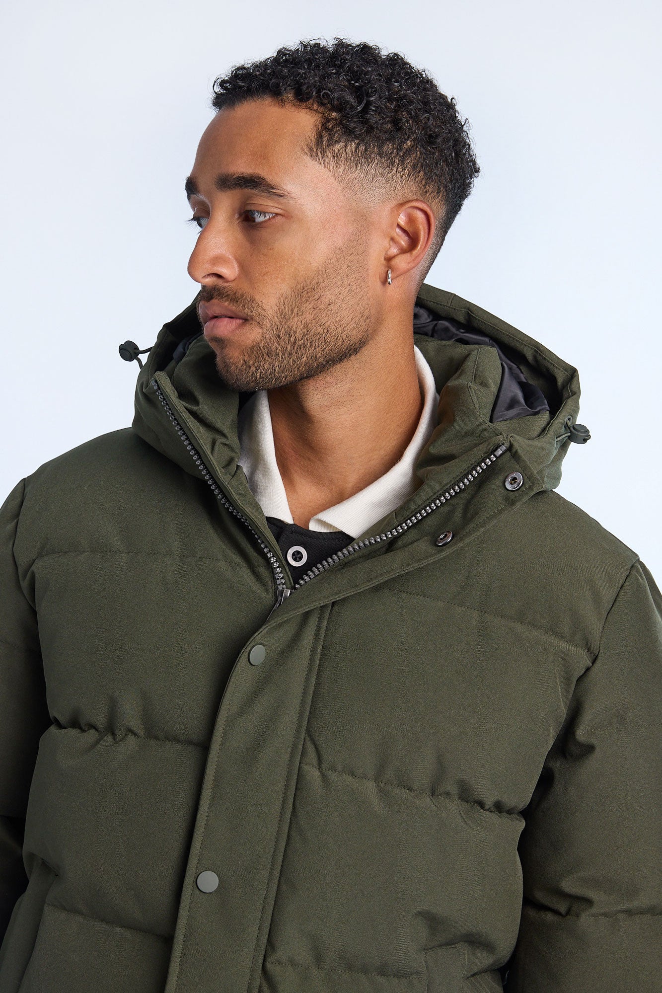 North Western Hooded Puffer Jacket - Apparel image 15