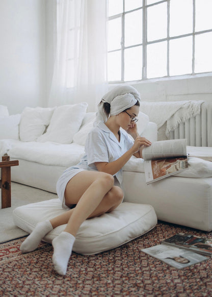 Striped Cotton Lounge Pants - Apparel image 9