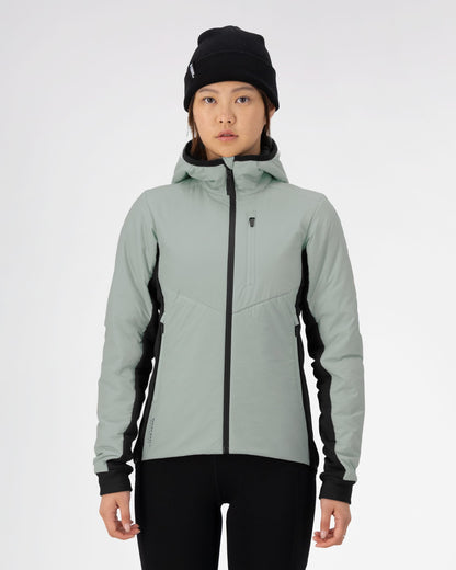 Arete Merino Insulated Hooded Jacket - Eucalyptus - Misc image 1