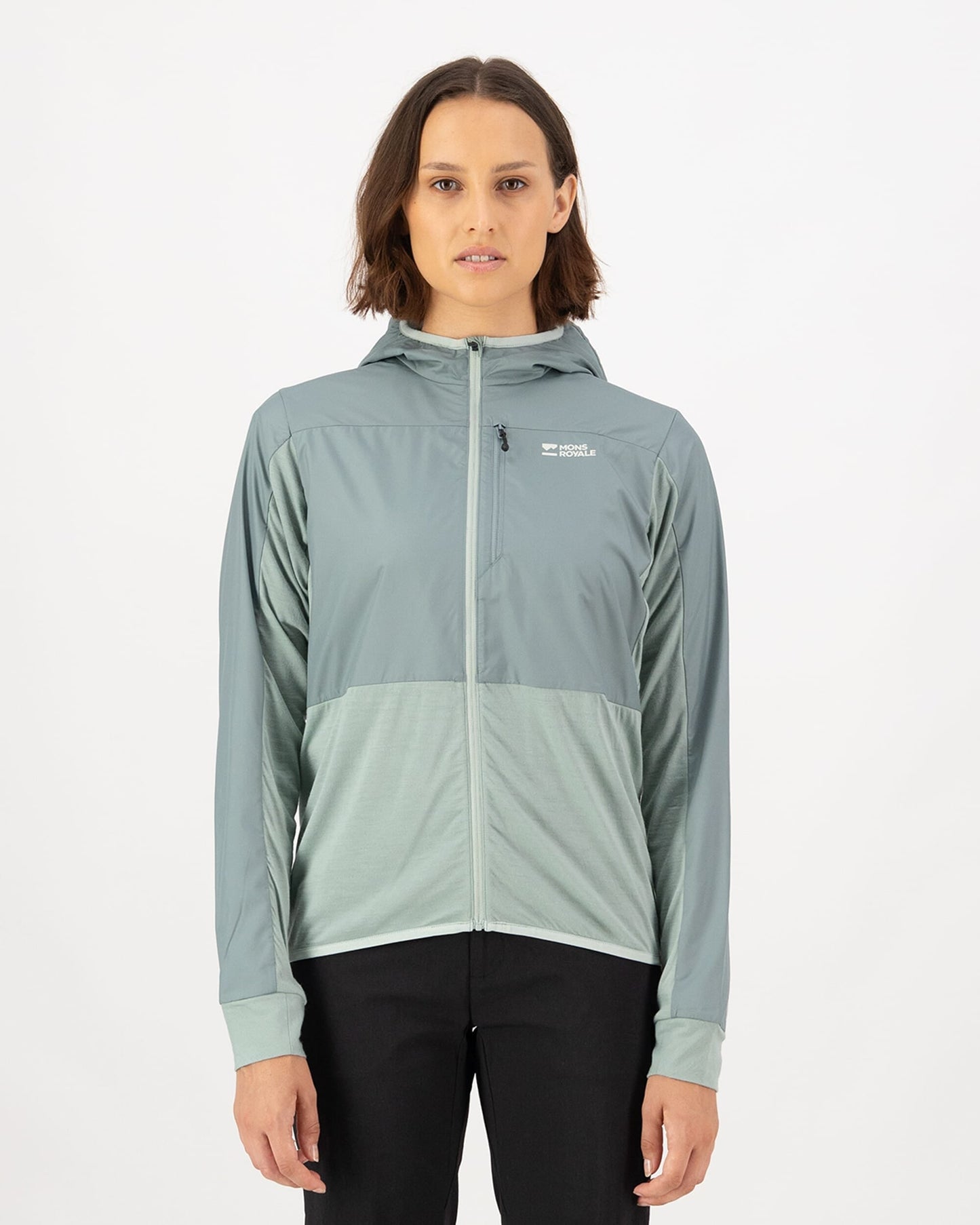 Diversion Merino Wind Jacket - Dew / Desert Sage - Misc image 1