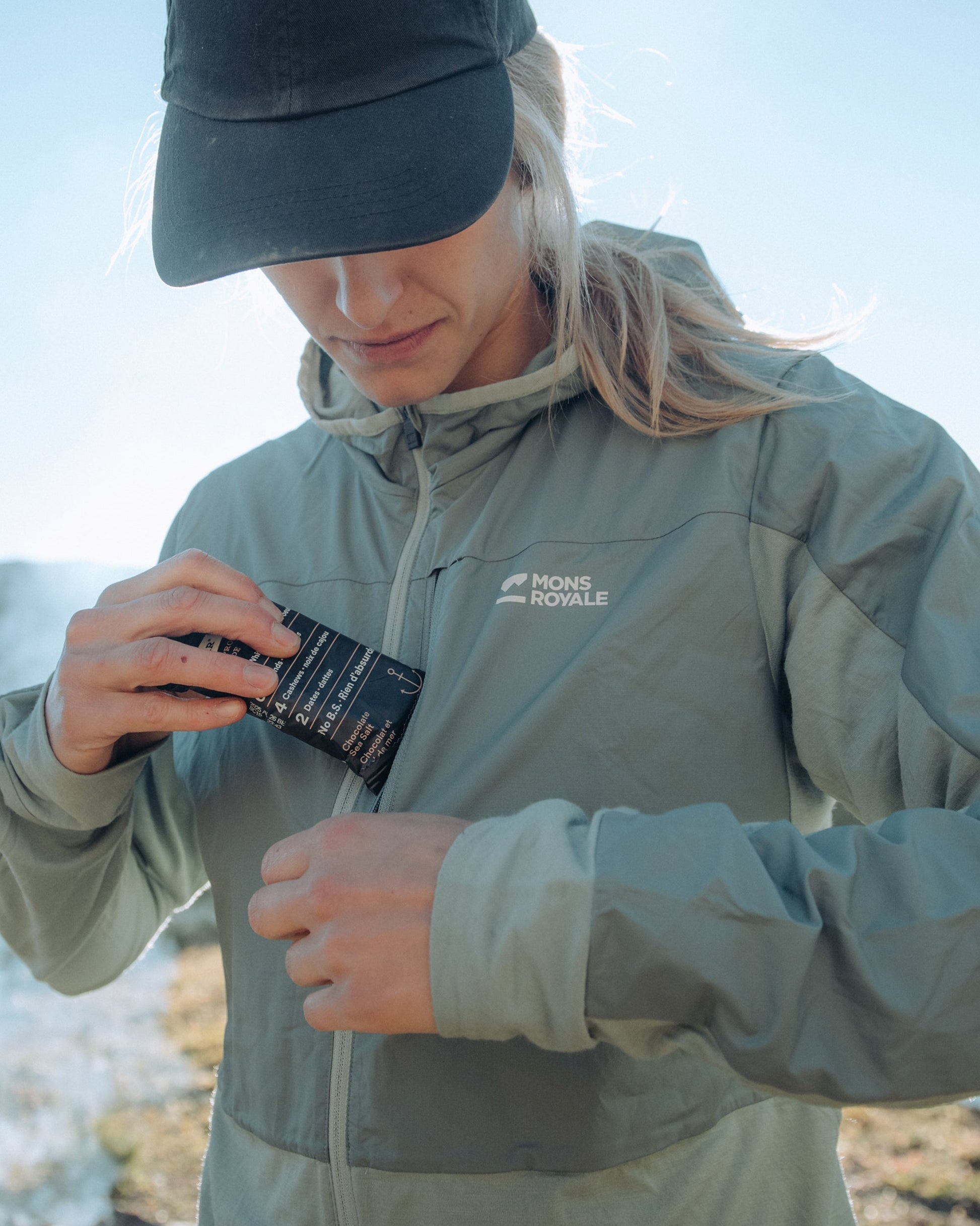 Diversion Merino Wind Jacket - Dew / Desert Sage - Misc image 5