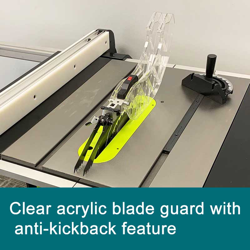 2.4HP 10" Table Saw with Laser, FORESTWEST BM10215 - Kitchen & Dining image 6