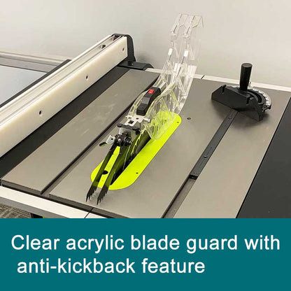 2.4HP 10" Table Saw with Laser, FORESTWEST BM10215 - Kitchen & Dining image 6