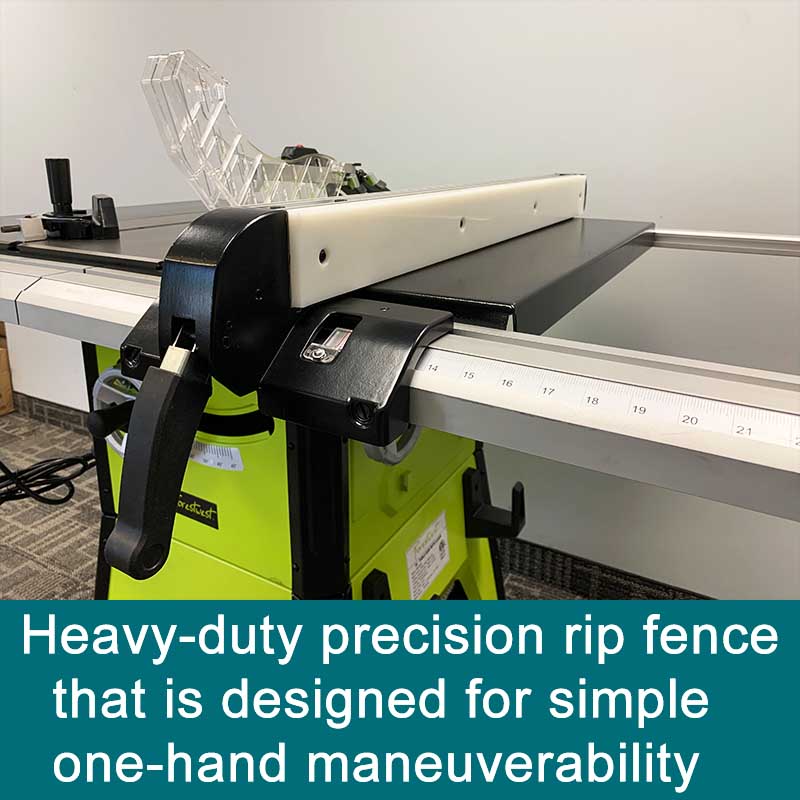 2.4HP 10" Table Saw with Laser, FORESTWEST BM10215 - Kitchen & Dining image 8