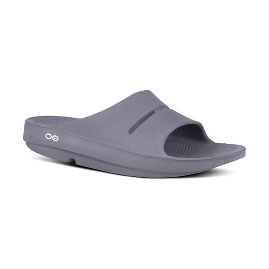 OOFOS OOahh Unisex Slide 1100 Slate - Kitchen & Dining image 1