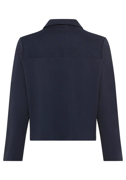 Mixed Media Cropped Jacket - Apparel image 10