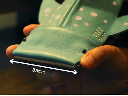 Handmade Leather Whale Shark Pencil Case / Crossbody Bag | Made-to-order 4-8 weeks lead time to ship from Canada - Accessories image 5