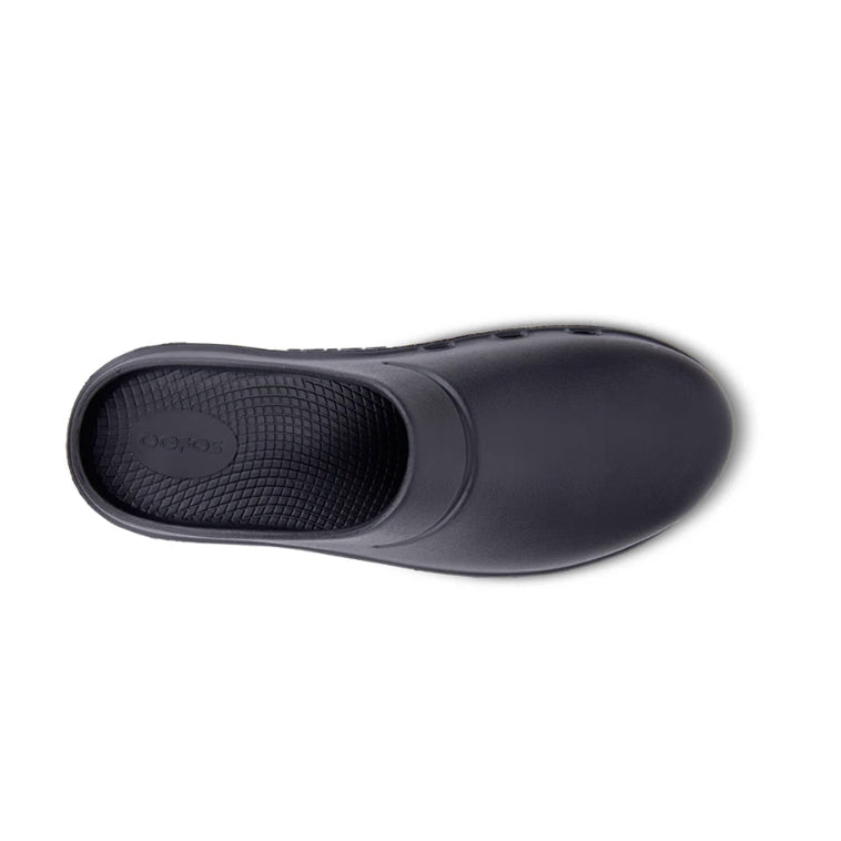 OOFOS OOcloog Clog Unisex Sandal- 1200 Black - Shoes image 5