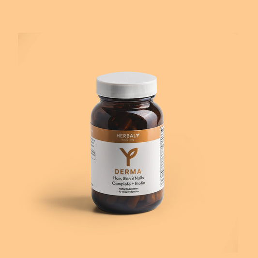 Derma Hair Skin & Nails Complete Plus Biotin Capsules - Misc image 1