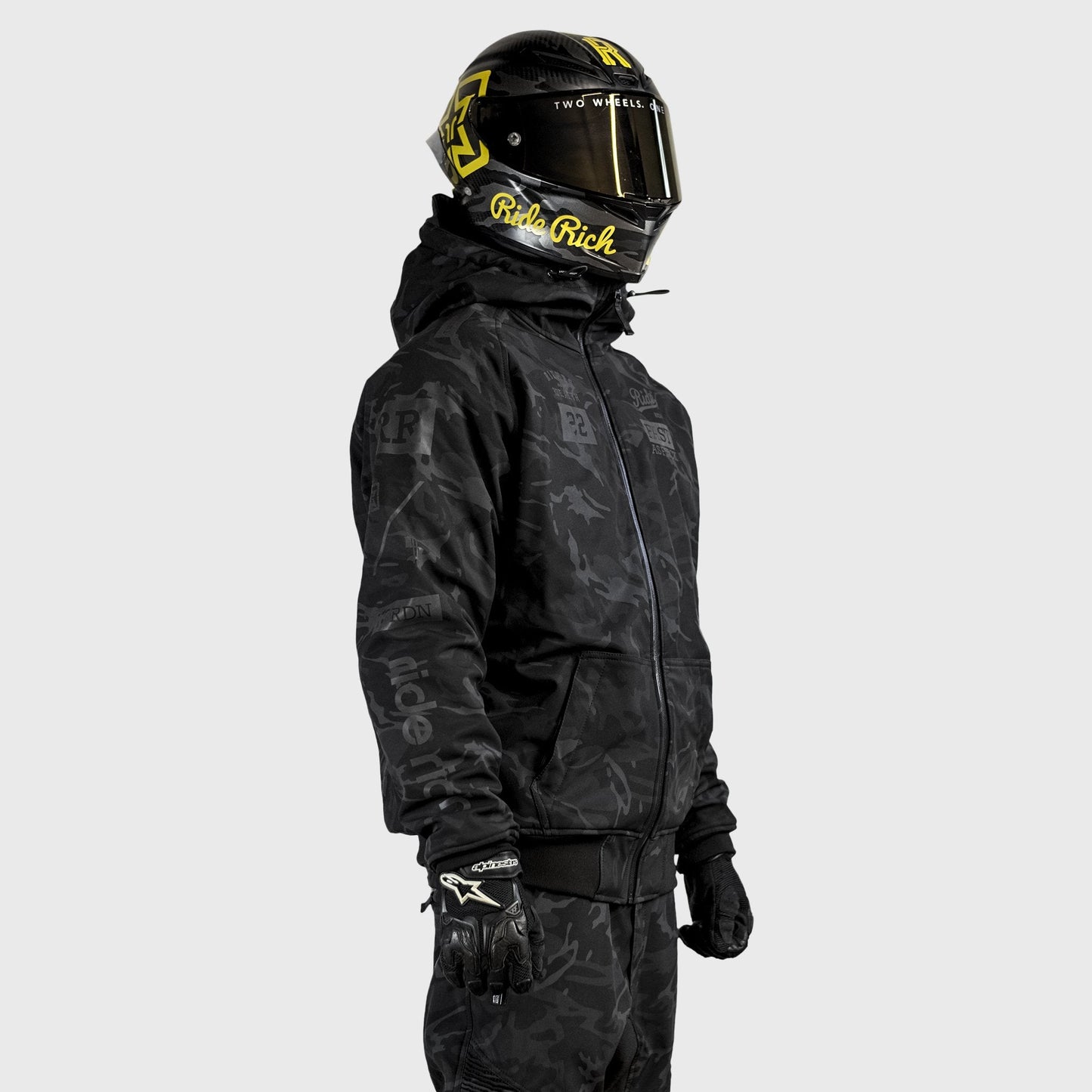 [Pre-Sale // Backorder] Regency™ Armoured Softshell Hooded Jacket {RR GP/Black Camo} - Misc image 10