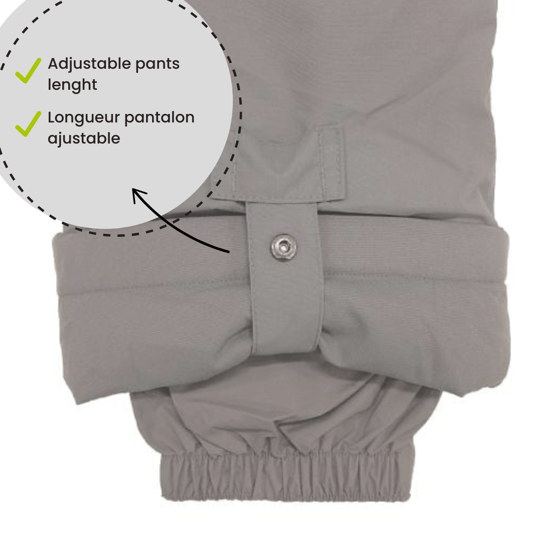 Two piece kid snowsuit - Black, slate & grenat - Misc image 12