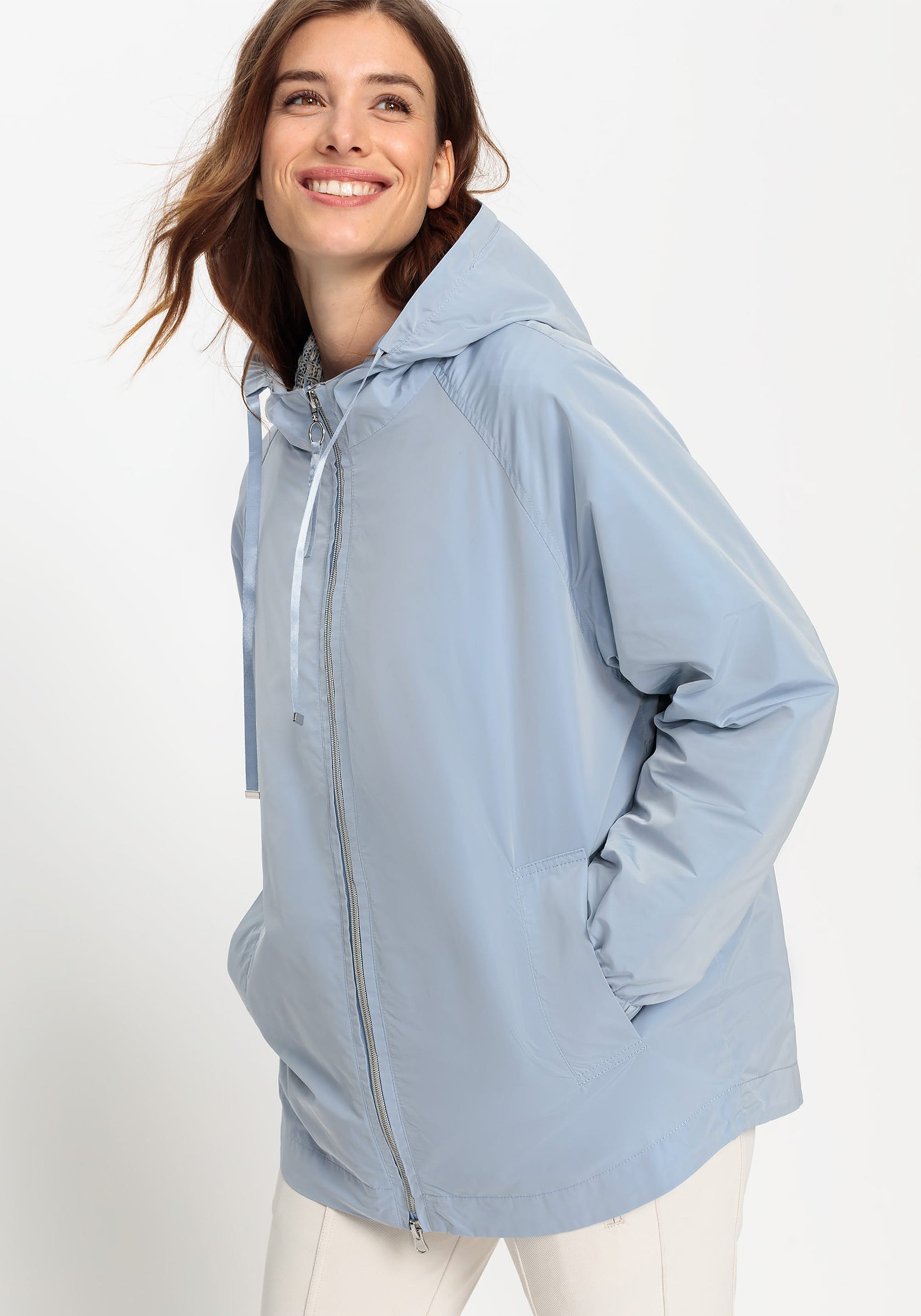 Wind Repellant Hooded Jacket - Misc image 1