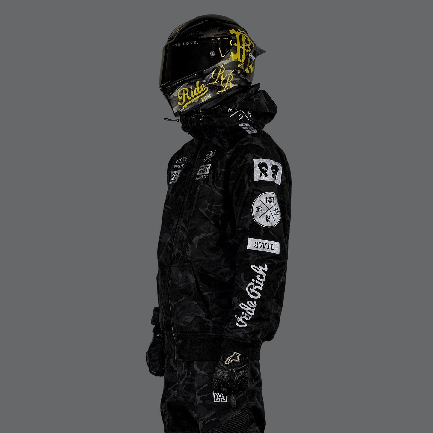 [Pre-Sale // Backorder] Regency™ Armoured Softshell Hooded Jacket {RR GP/Black Camo} - Misc image 5