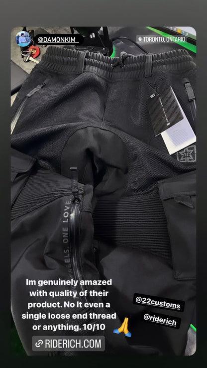 [Pre-Sale // Backorder] Unit 16™ Armoured Denim Cargo Joggers {Black} - Misc image 25